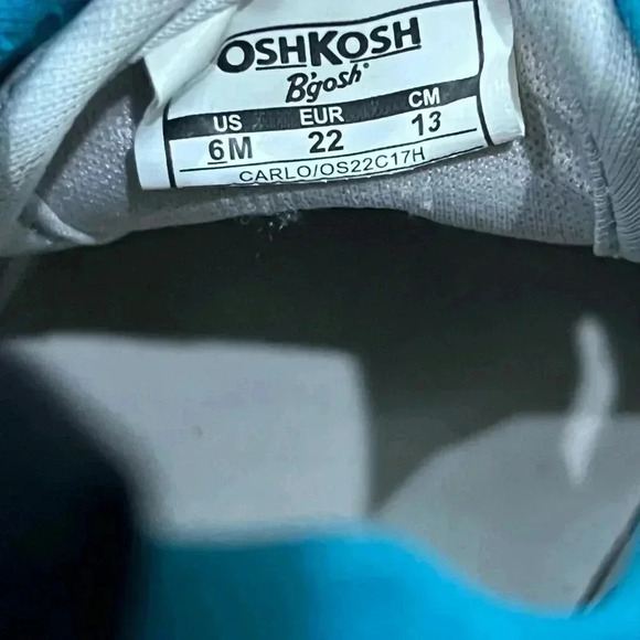 OshKosh B'Gosh Carlo Boys Sandal size 6M - Picture 7 of 11